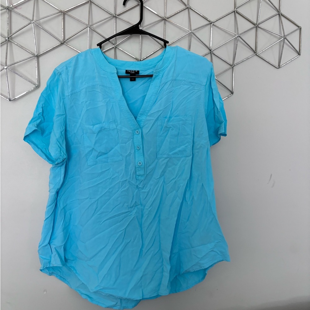 Sky Blue Women's Top